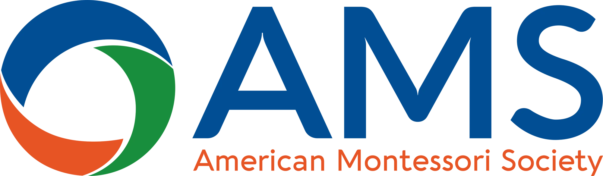 AMS - American Montessori Society logo